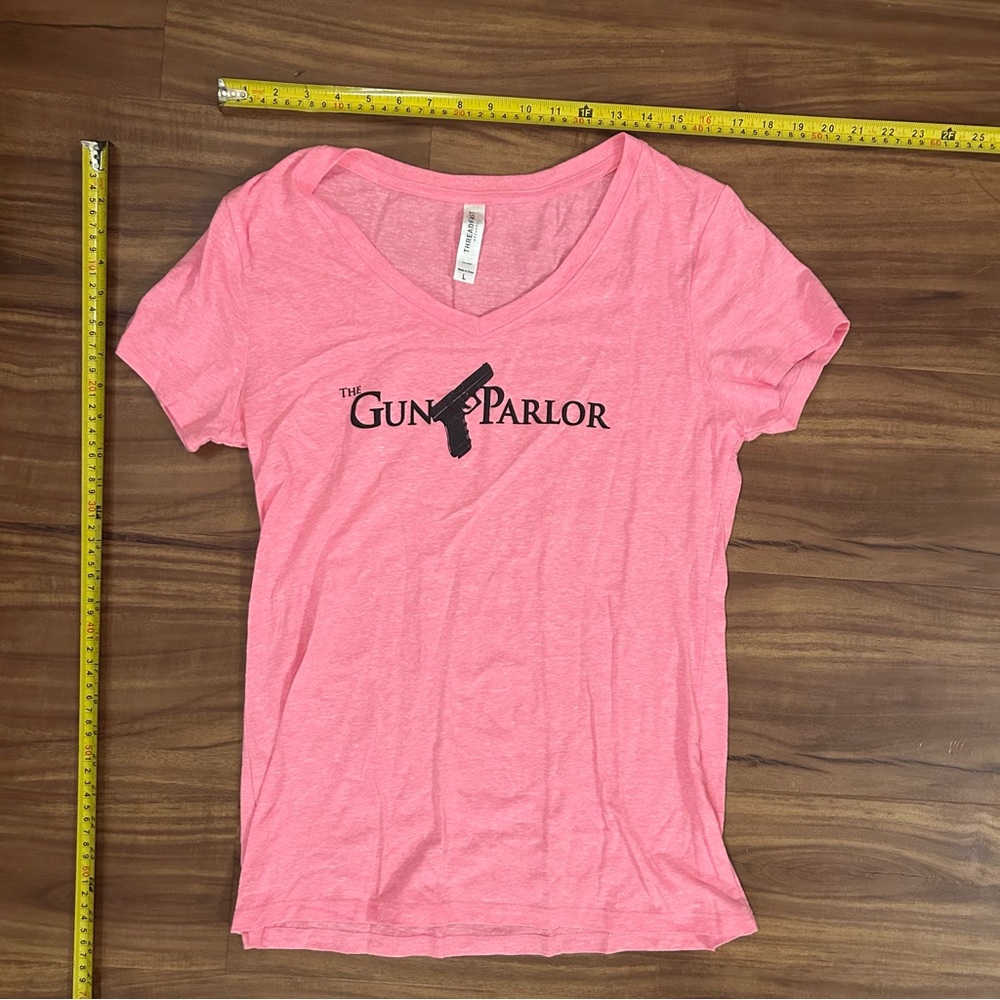 Pink Short Sleeve Tee Gun Parlor